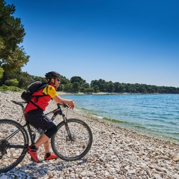 Bike routes in Rovinj 