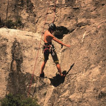 Free climbing