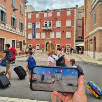 Ricostruzione in 3D di località storiche a Rovigno