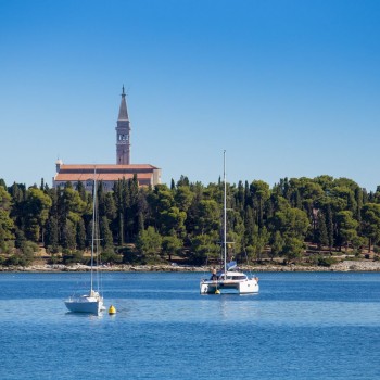 Rovinj v poletnih mesecih