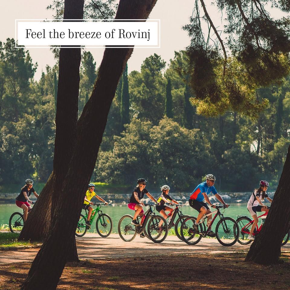 Feel the breeze of Rovinj - guided cycling tour around Rovinj
