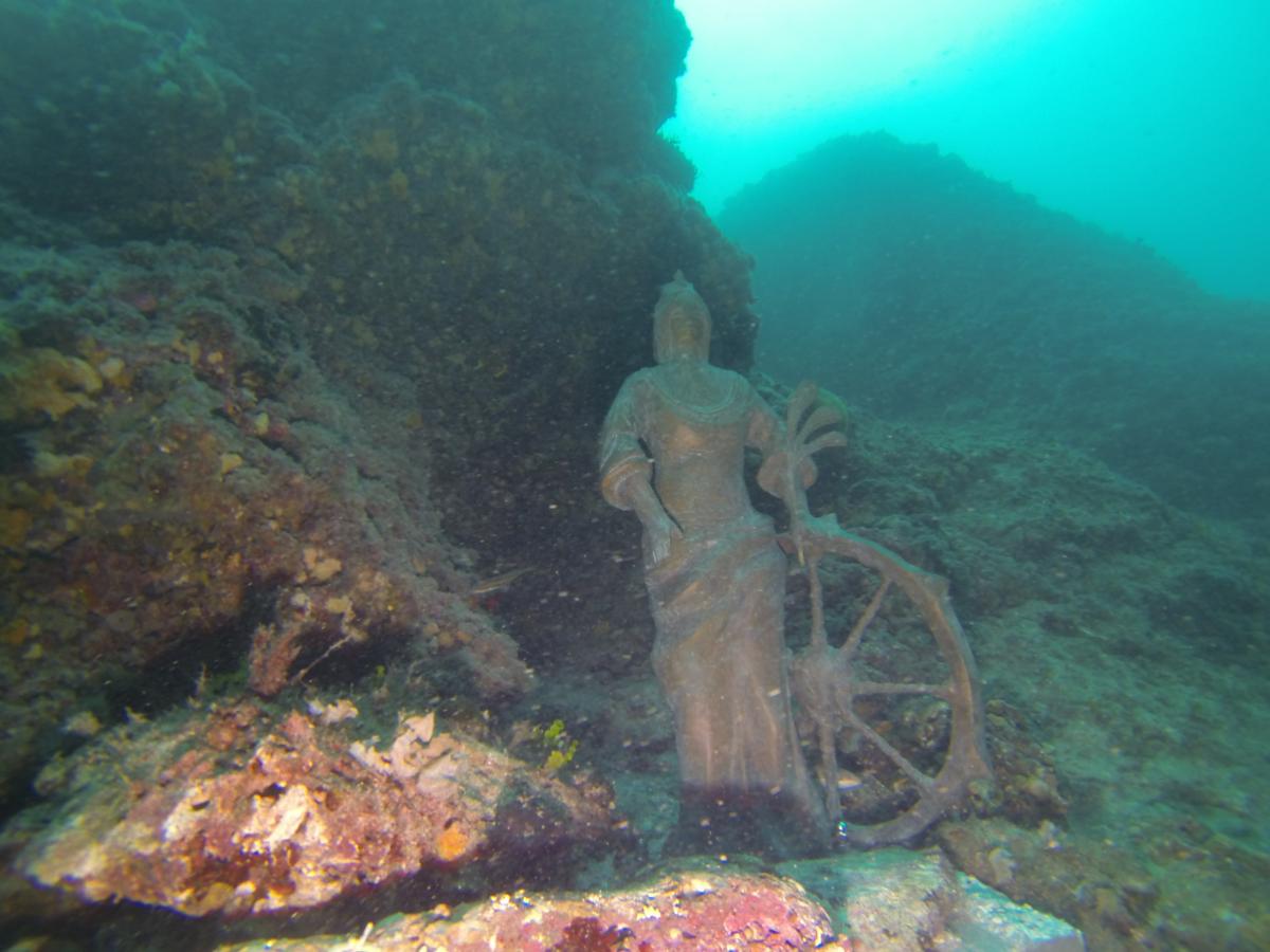 6th Underwater pilgrimage to the statue of Saint Euphemia