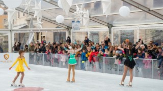 Eisbahneröffnung in Rovinj 