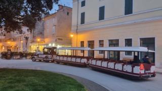 Road Train Begins Operating in the Town Area