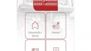 Nieuwe mobiele applicatie Cultuurhistorische routes door Rovinj