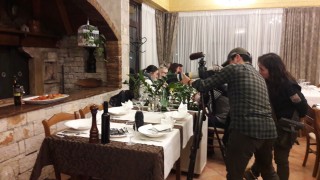 France and South Korea’s TV crews in Rovinj