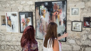 Grisia exhibition held in Rovinj