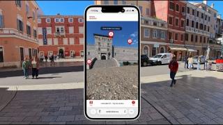 Rovinj 3D Square on the Bridge