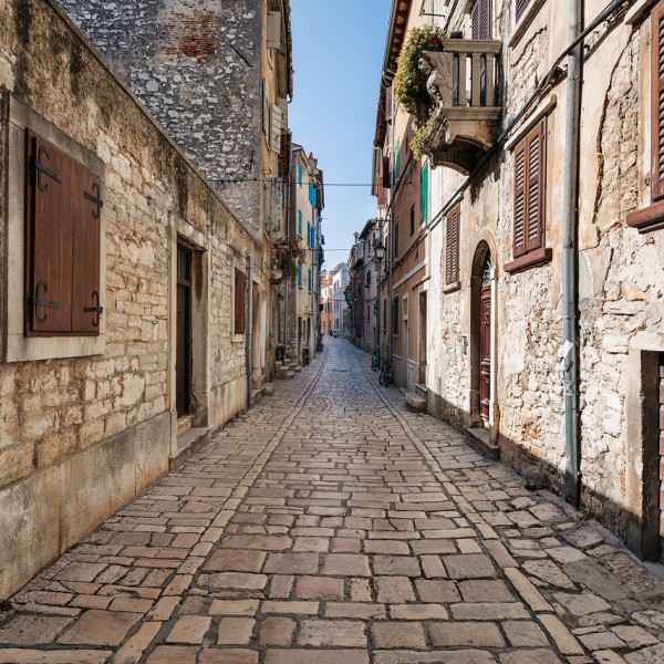 Streets and buildings