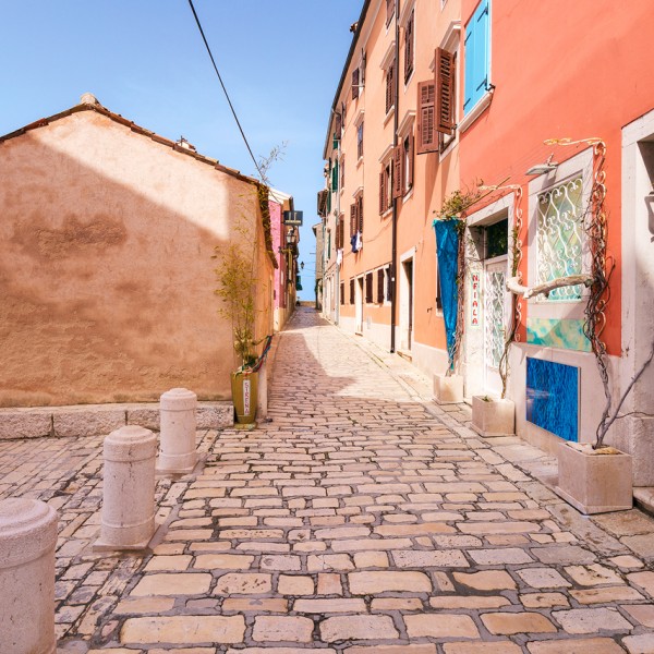 Streets and buildings