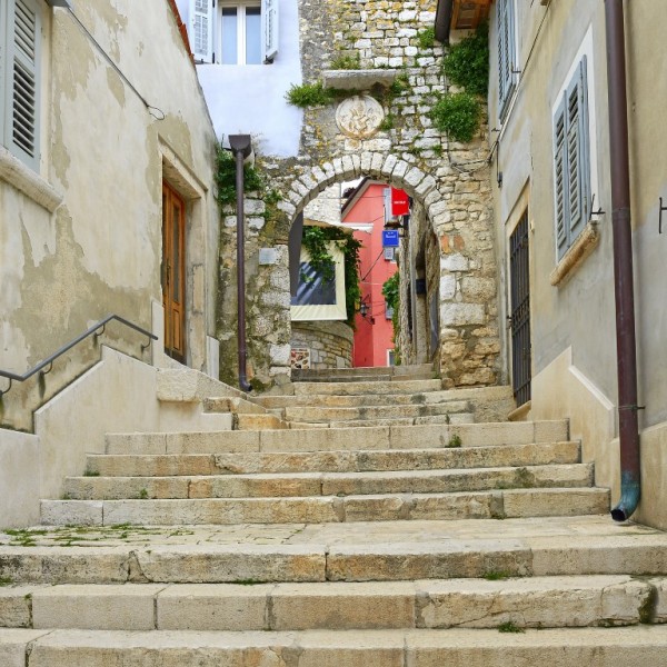 Streets and buildings