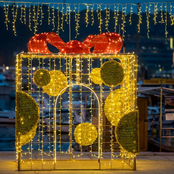 Rovinj's Christmas magic brings a cheerful holiday atmosphere