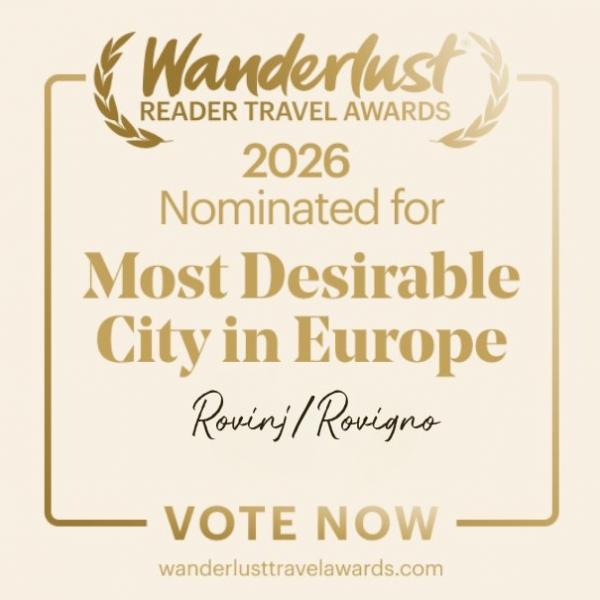 Support Rovinj and Istria at the Wanderlust Awards
